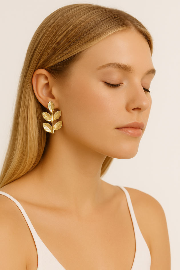 İsabella Leaf Earring