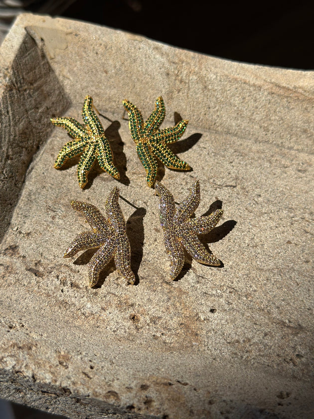 Half Starfish Earring