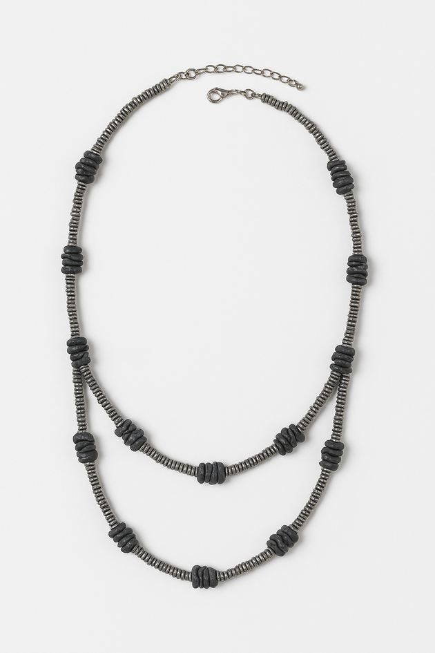 Solaris Black Necklace