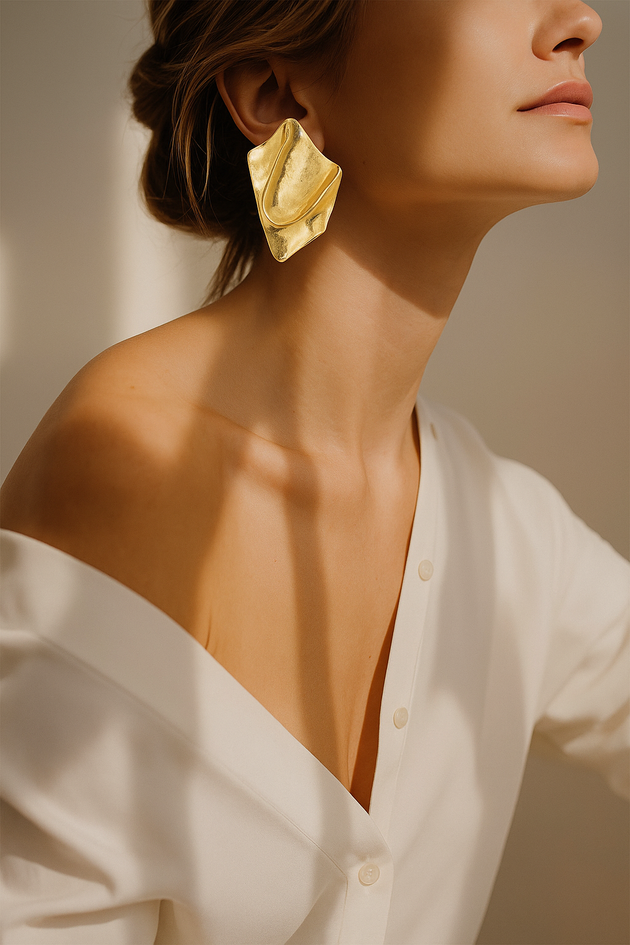 Timeless Gold Earring