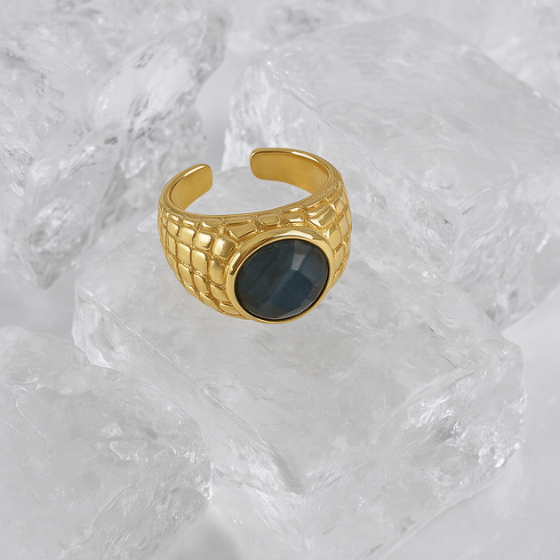 Hailey Navy Ring