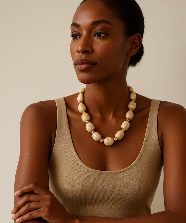 Sahara Pebble Necklace