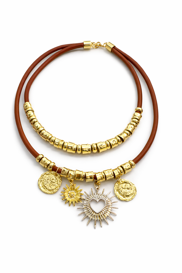 Solara Charm Necklace