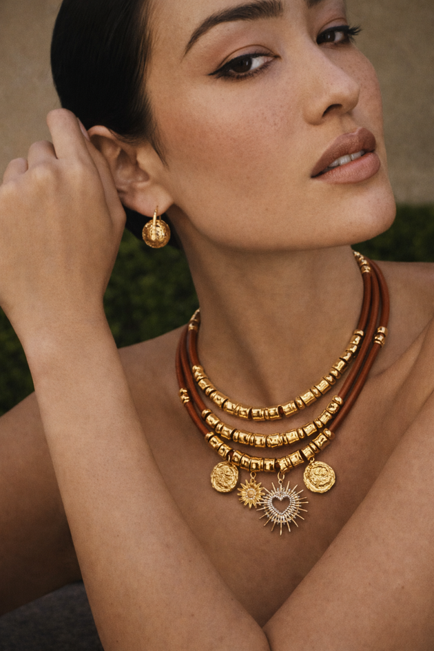 Solara Charm Necklace