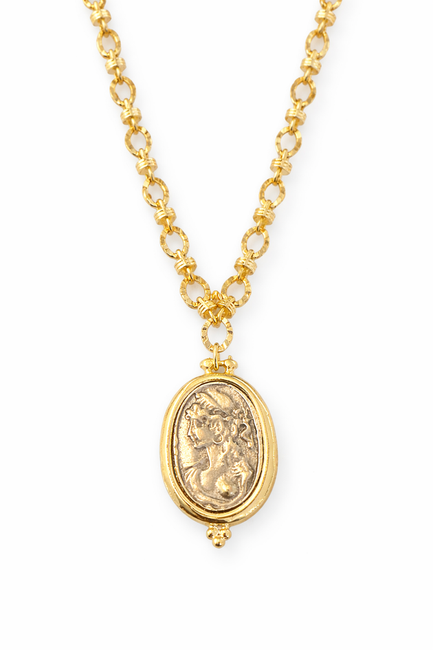 Golden Coin Necklace