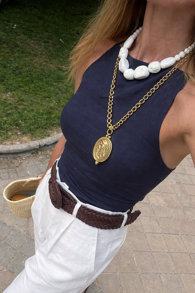 Golden Coin Necklace