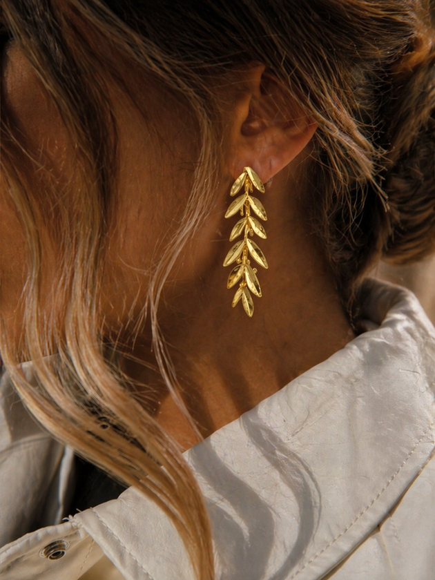 Autumn Leaf Earring