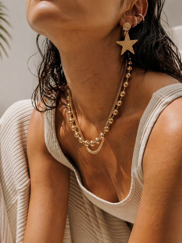 Astra Gold Earrings