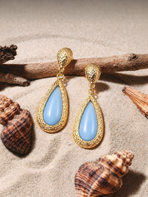 Kayra Blue Earrings