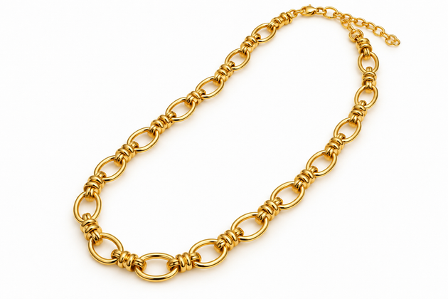 Double Link Necklace